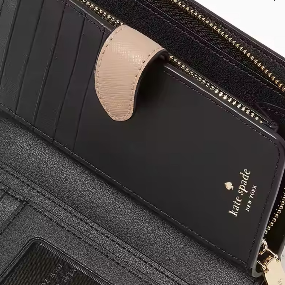Kate Spade Madison Medium Compact BiFold Wallet BRAND NEW - Picture 3 of 5